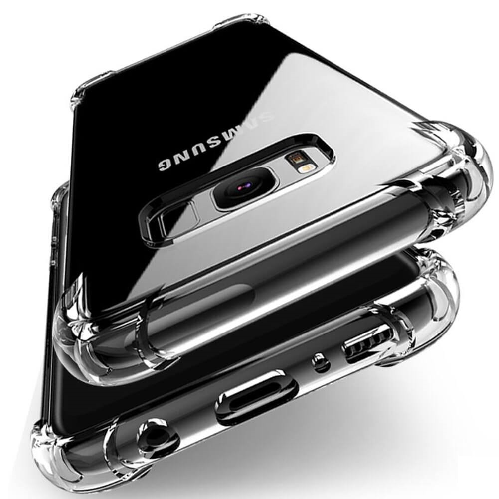 matchmaker logboek Brawl Samsung S8/S9 Plus transparant siliconen shockproof hoesje met verstevigde  randen - Hoesjes - BS Phonefix